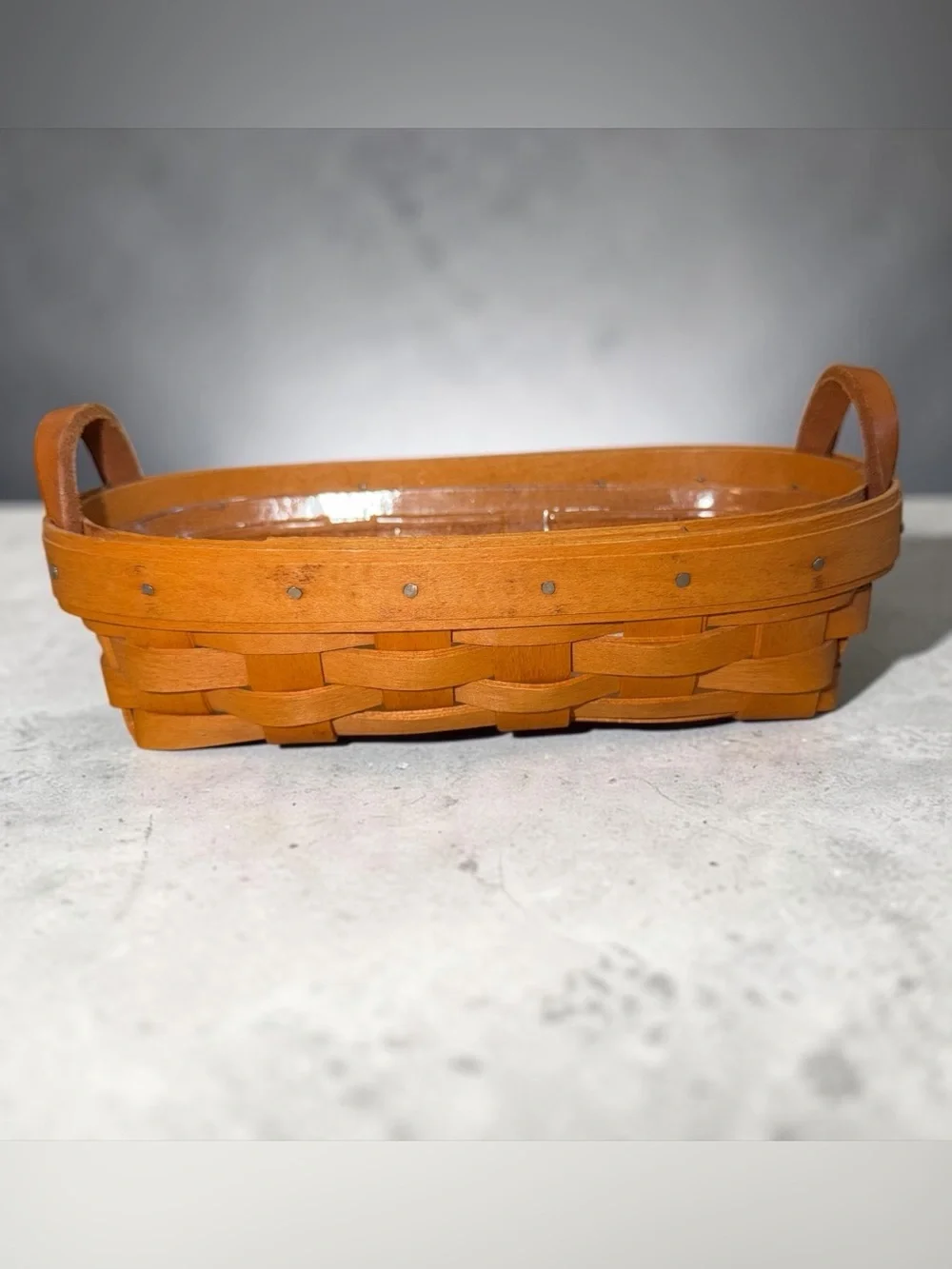 VINTAGE Longaberger Lavender Booking Basket - 1997 -
